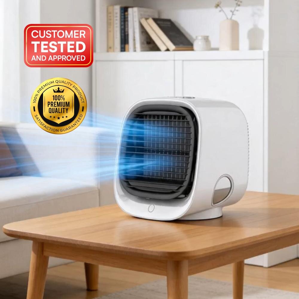 FrostyPure - Rafraîchisseur d'air portable 3-en-1